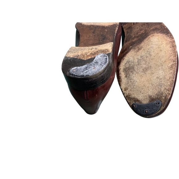 Johnson & Murphy  men’s shoes leather throughout size 9.5 brown - Picture 5 of 9